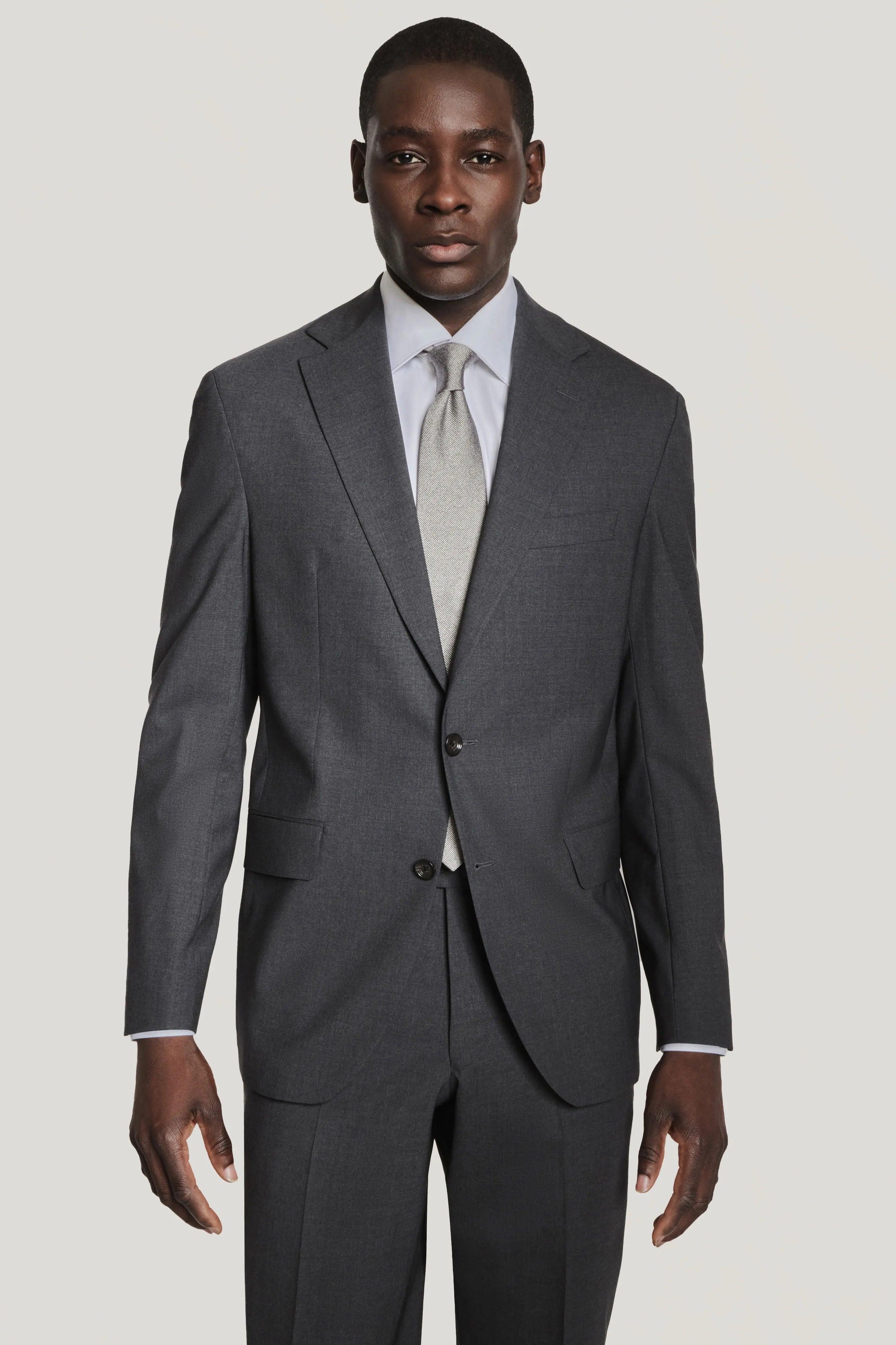 Alt view 1 Charcoal Solid Suit