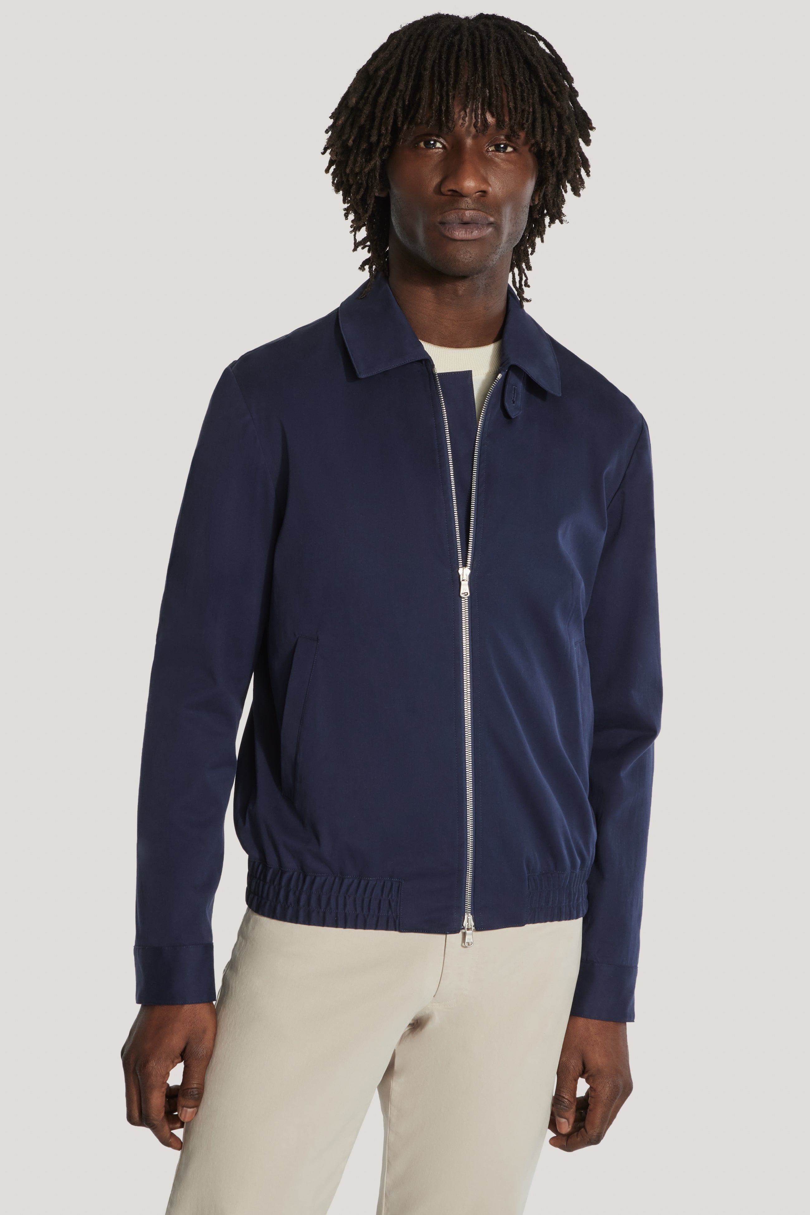 Vue alternative Blouson aviateur bleu marine