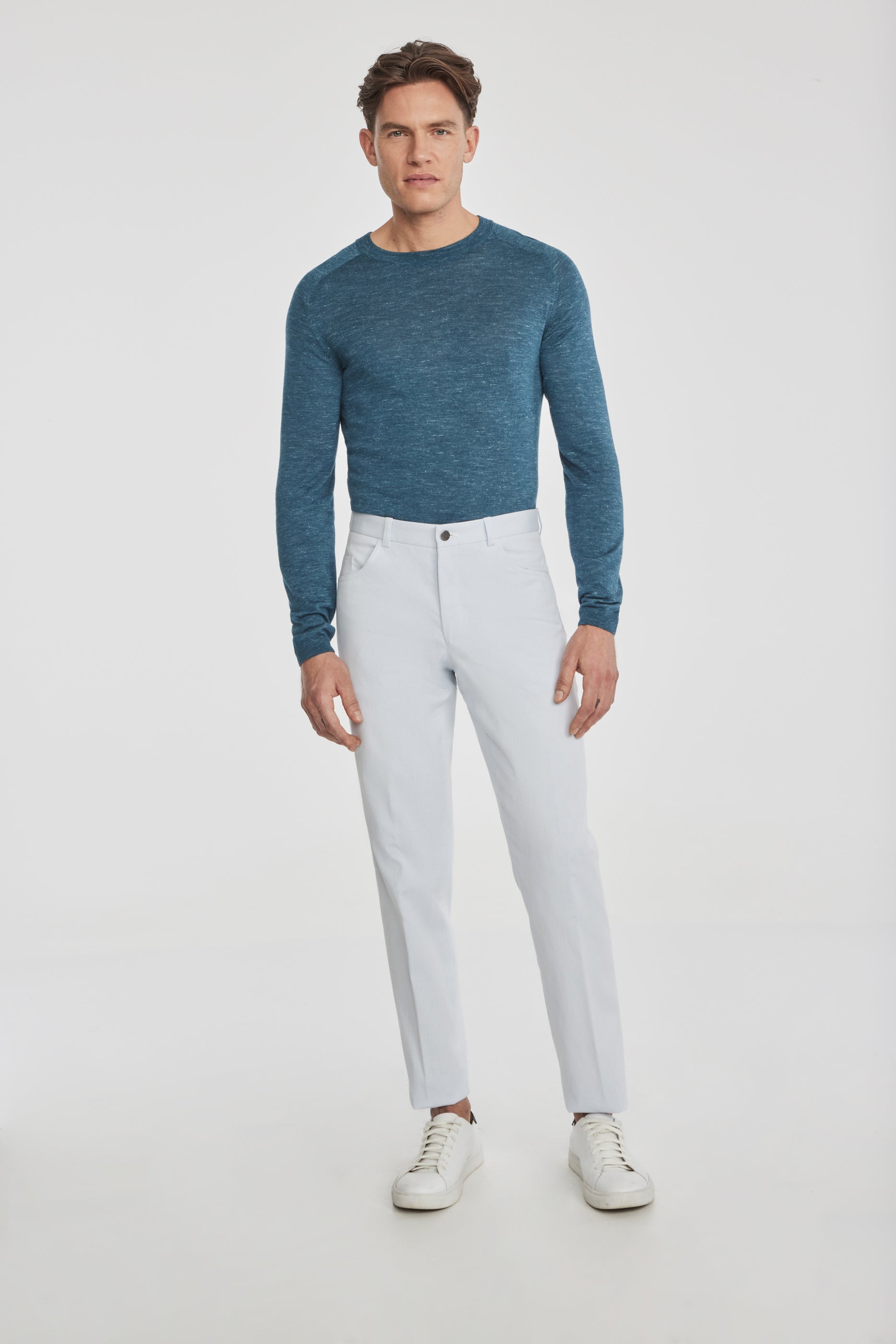 Alt view 1 Light Blue 5-Pocket Pant