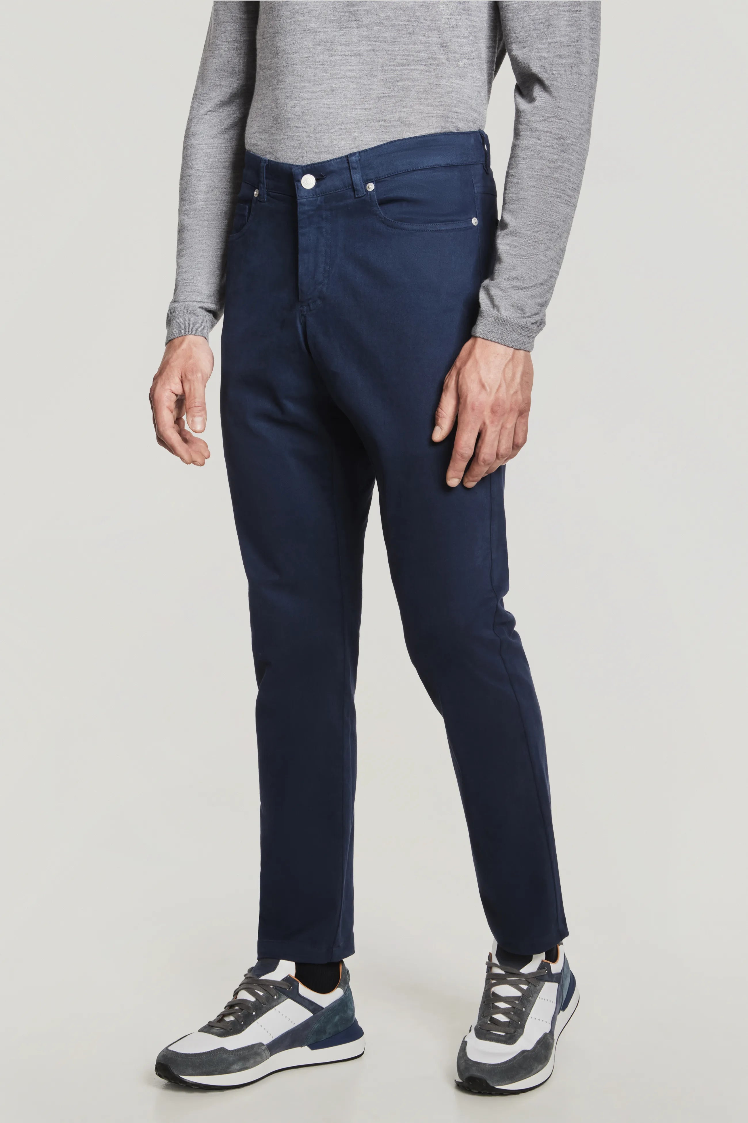 Alt view Blue Trouser