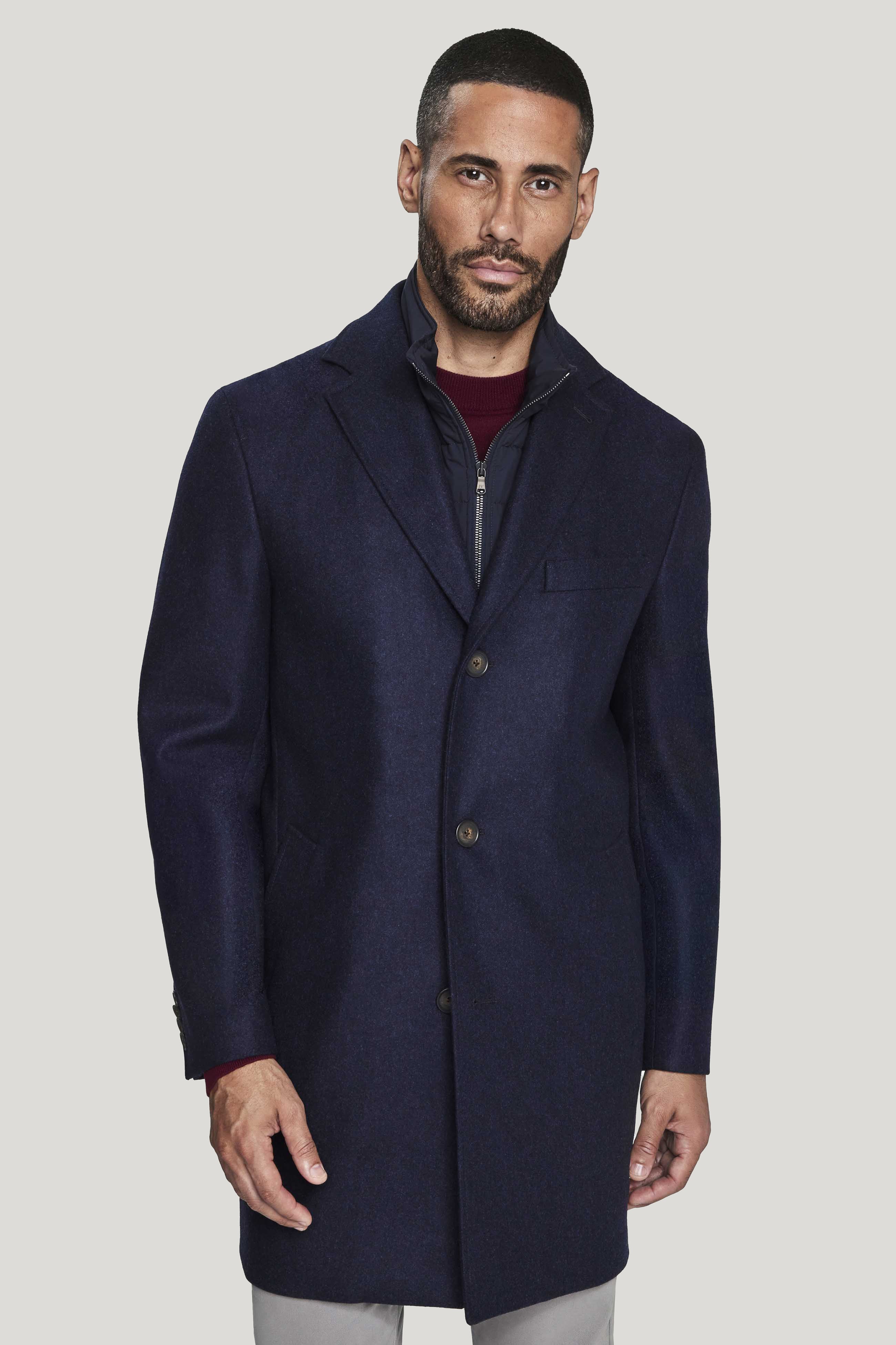 Alt view Navy Topcoat