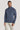 Alt view Navy Melange Quarter Zip Sweater