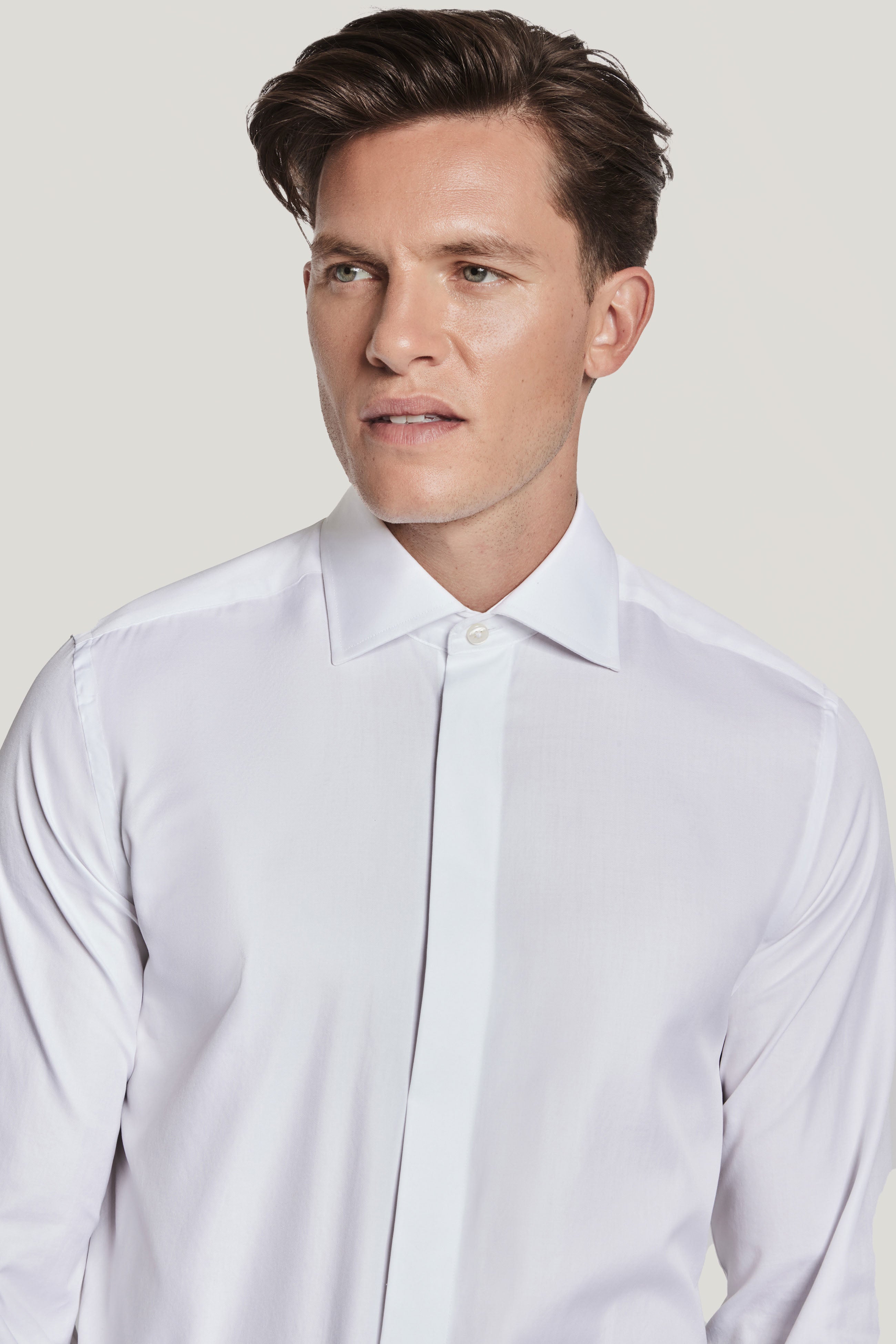 Alt view 1 White Tuxedo Shirt