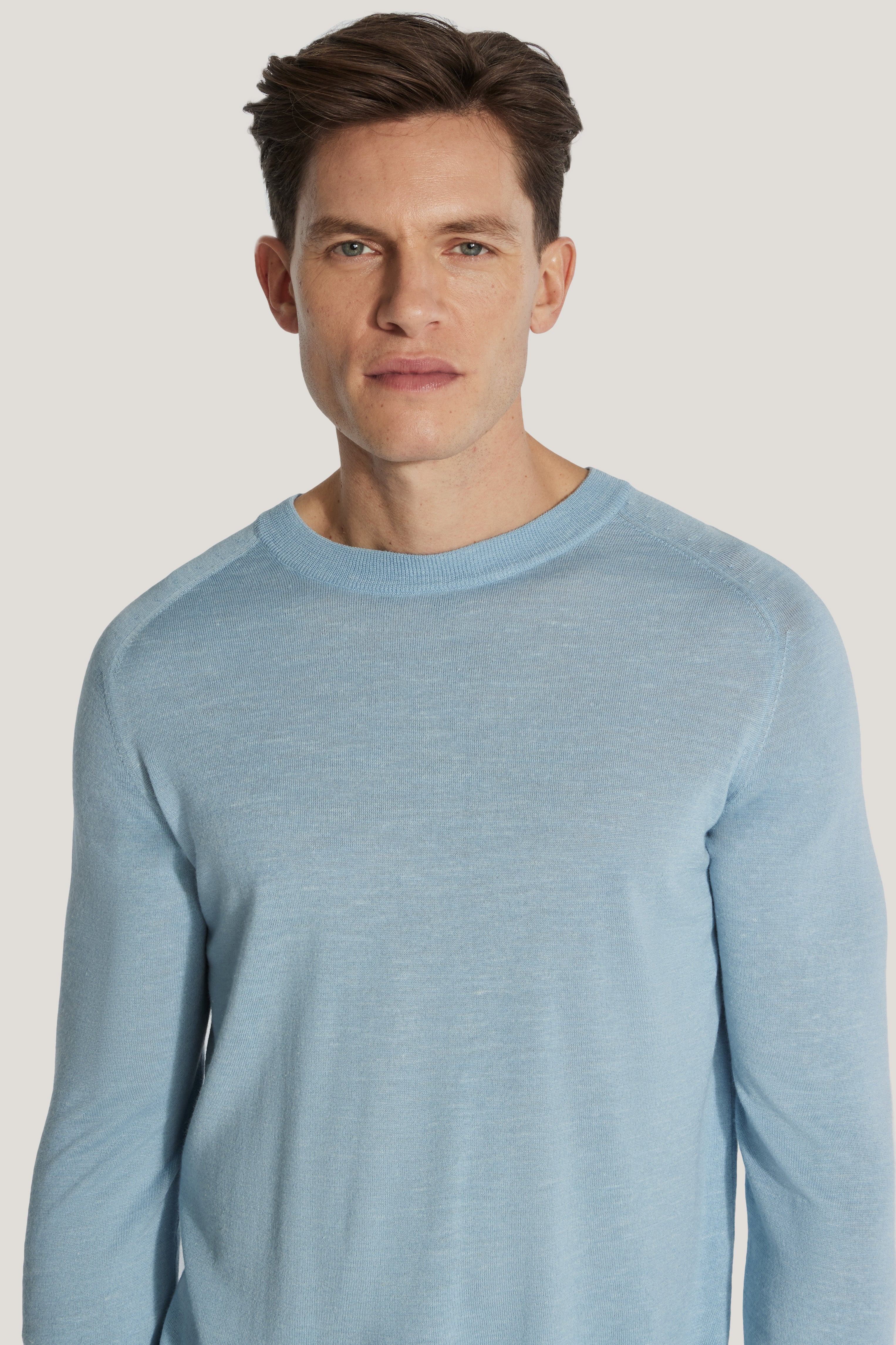 Alt view 1 Sky Blue Long Sleeve Crew