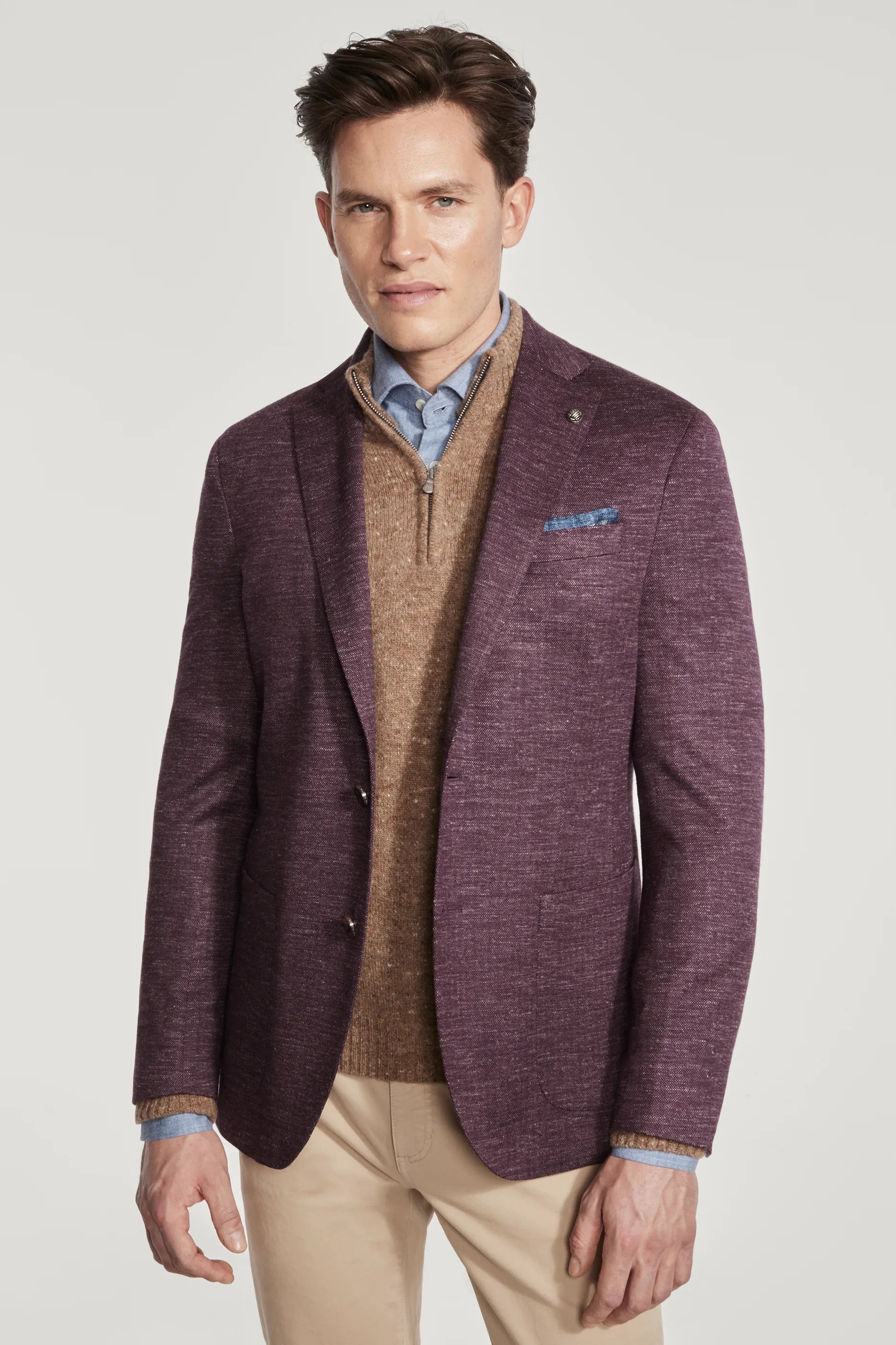 Alt view Berry COMFORTWEAR™ Knit Blazer